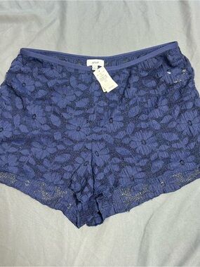Aerie Offshore Lace Boxer Women’s Large Sleepwear Pijama Lightweight NEW